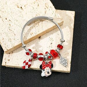 Disney Minnie Mouse Charm Bracelet